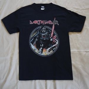 Star Wars LTD Darth Vader Graphic T-Shirt Iron Maiden Design Size Medium